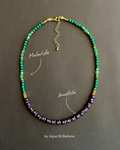 Malachite + Amatista